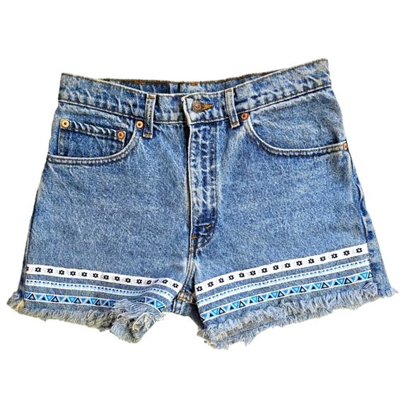 Levi's 90s Custom 550 Jean Shorts - Picture 1 of 9
